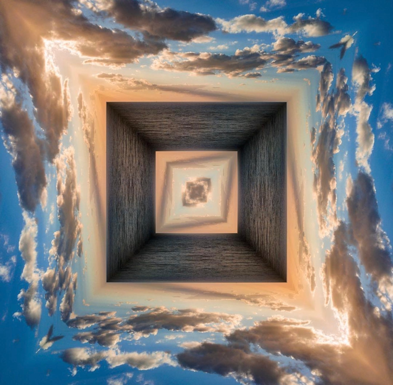 Recursive Horizons: Spatial Symmetry as Perceptual Construction